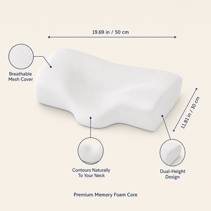 Zenvia Align - Pro™ Cervical Pillow - Zenvia