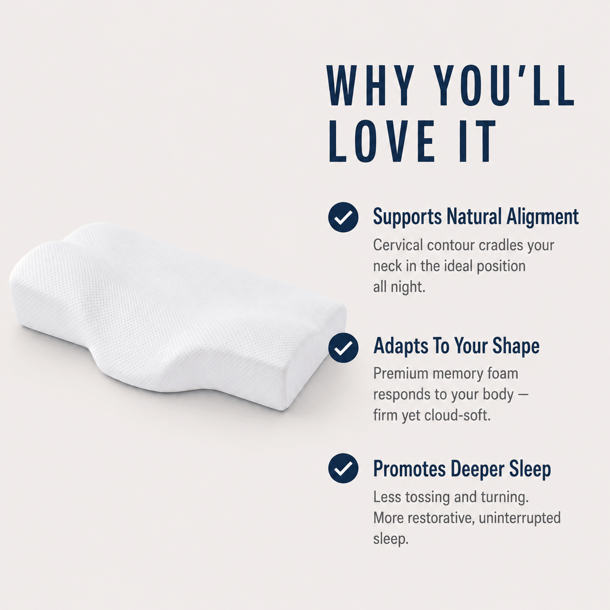 Zenvia Align - Pro™ Cervical Pillow - Zenvia