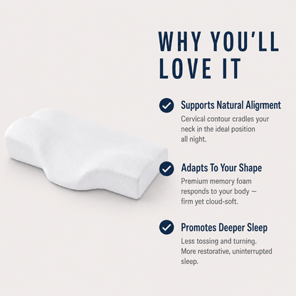 Zenvia Align - Pro™ Cervical Pillow - Zenvia