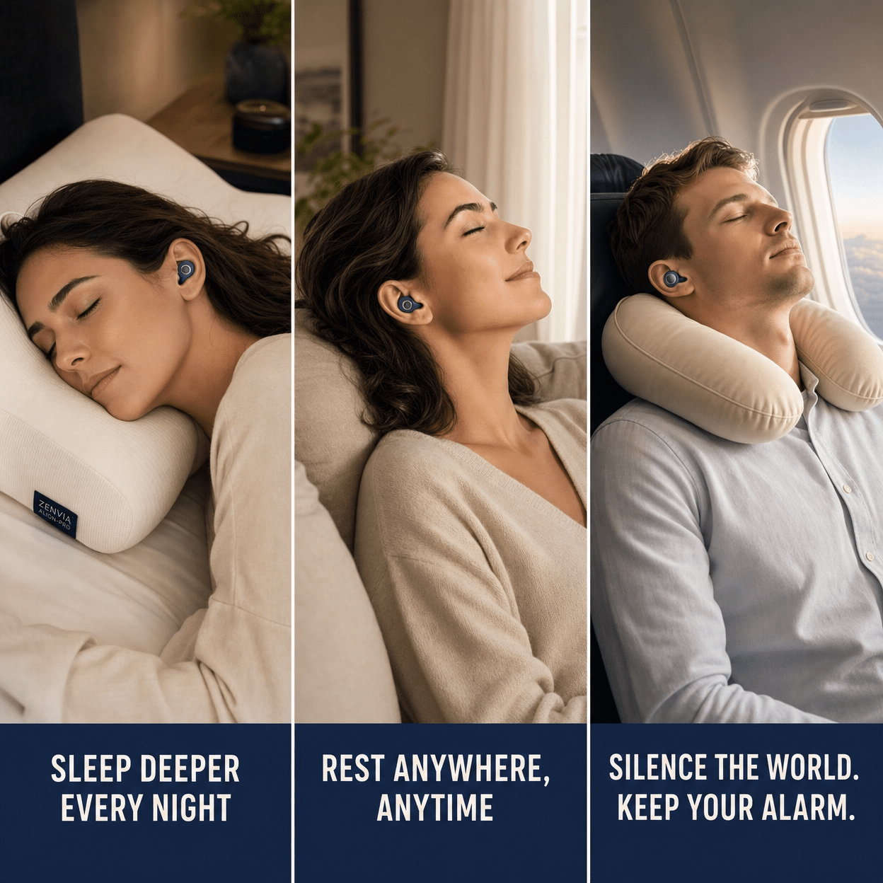 Zenvia Deep Sleep™ Ear Plugs - Zenvia